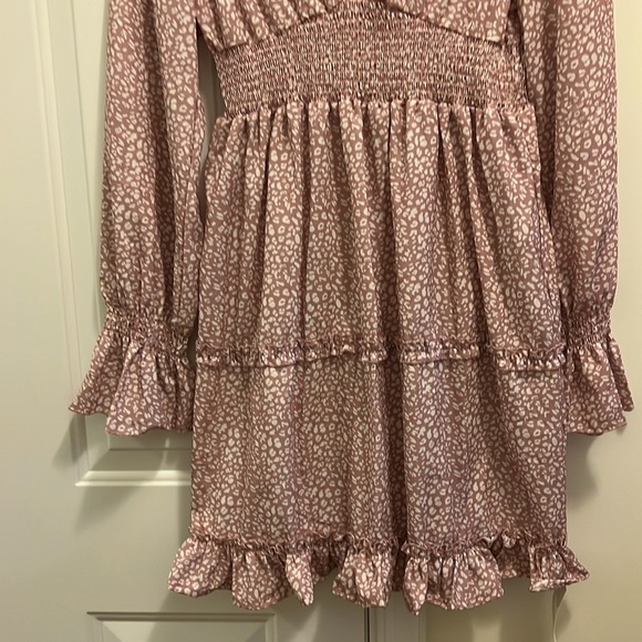 Long Sleeve Dress Maternity   Mom Size M length 33 Pit to Pit 18 - Picture 4 of 6